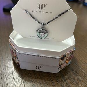 October 2025 Hematite Bomb Party Necklace